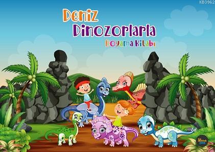 Deniz Dinozorlarla - Boyama Kitabı
