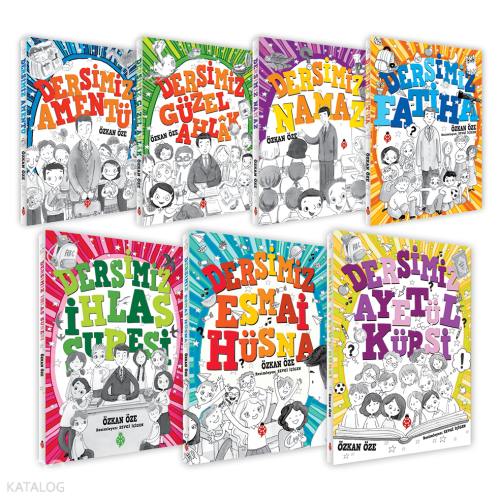 Dersimiz Serisi Seti (7 Kitap) Özkan Öze