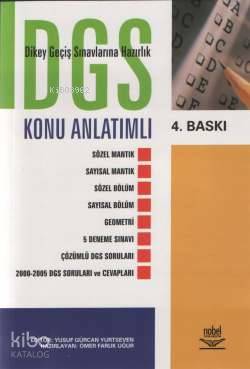 Dgs Dikey Geçiş Sınavına Hazırlık; Konu Anlatımlı