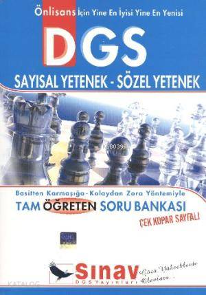 DGS Sayısal Yetenek - Sözel Yetenek; Tam Öğreten Soru Bankası