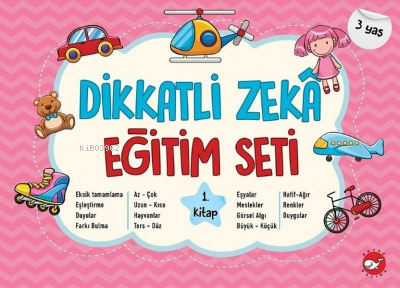 Dikkatli Zeka Eğitim Seti - 1.Kitap 3 Yaş
