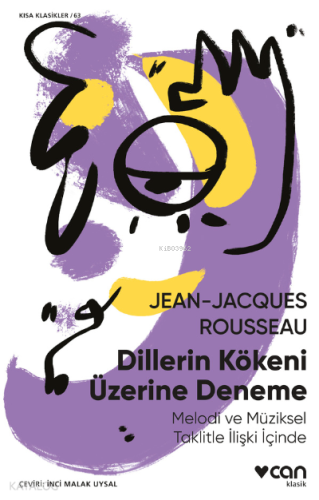 Dillerin Kökeni Üzerine Deneme Jean Jacques Rousseau