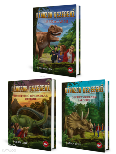 Dinozor Gezegeni Seti - (3 Kitap)