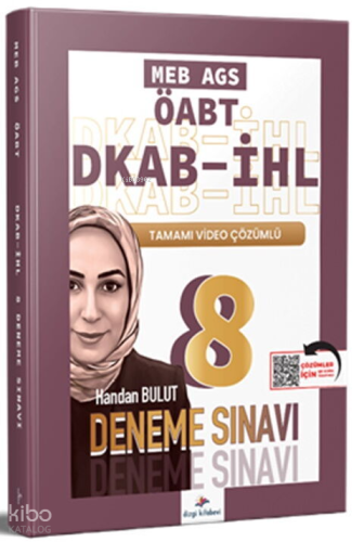 Dizgi Kitap 2026 MEB AGS ÖABT DKAB İHL Tamamı Video Çözümlü 8 Deneme Sınavı