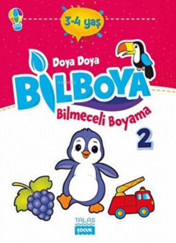 Doya Doya Bil Boya Bilmeceli Boyama 2 3-4 Yaş