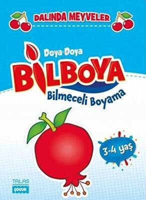 Doya Doya Bilboya (3-4 Yaş) Bilmeceli Boyama Dalından (Meyveler)
