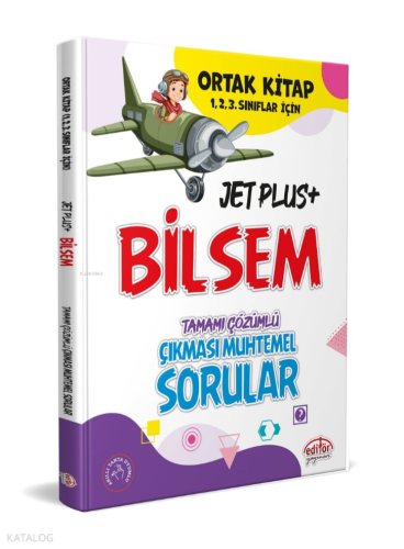 Editör Yayınları Bilsem Jet Plus Ortak Kitap Tamamı Çözümlü Muhtemel Çıkmış Sorular
