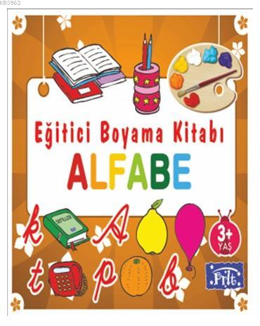 Eğitici Boyama Kitabı - Alfabe; 3 Yaş Üstü