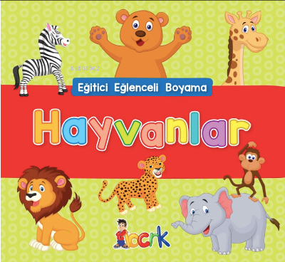 Eğitici Eğlenceli Boyama Hayvanlar