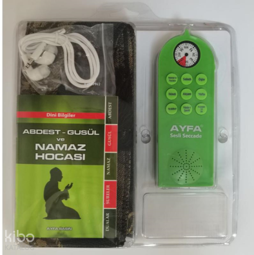 Eğitici Namaz Seti-Yeşil- Sesli Seccade Kod: Ayfa505Y Kolektif