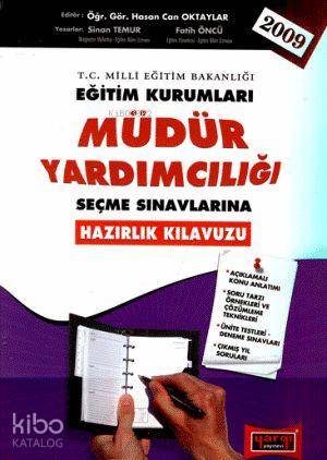 Eğitim Kurumları| Müdür Yardımcılığı; seçme Sınavlarına Hazırlık Kılavuzu