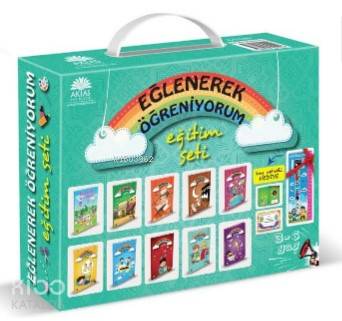 Eğlenerek Öğreniyorum Okul Öncesi Eğitim Seti 3/6 Yaş Arası