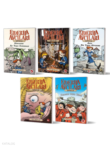 Ejderha Avcıları Okulu (16-20) Seti - (5 Kitap)