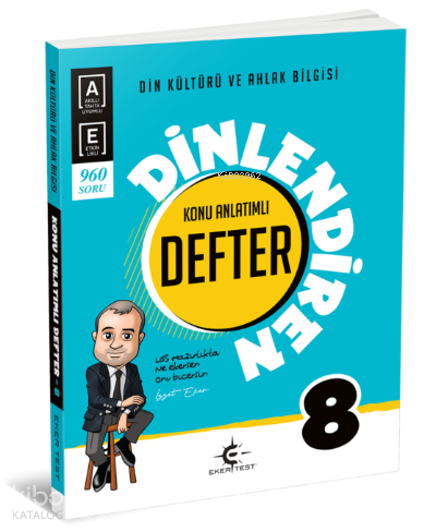 Eker Test 8. Sınıf Din Kültürü ve Ahlak Bilgisi Dinlendiren Konu Anlatımlı Defter