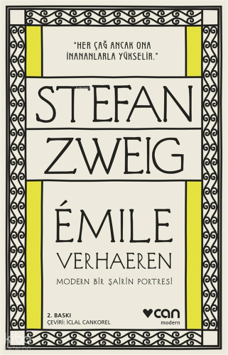 Emile Verhaeren; Modern Bir Şairin Portresi Stefan Zweig