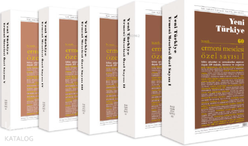 Ermeni Meselesi Özel Sayısı Sayı 60-61-62-63-64 (5 Cilt) Kolektif