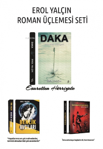 Erol Yalçın Roman Üçlemesi Seti