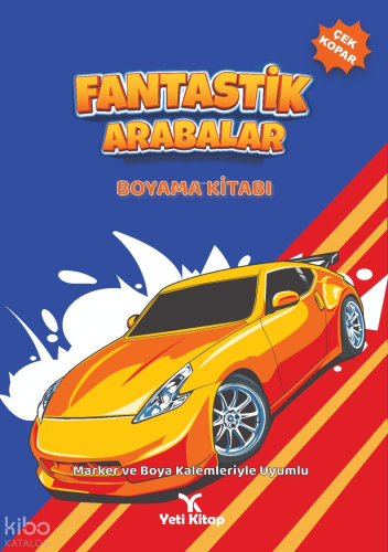 Fantastik Arabalar Boyama Kitabı Feyyaz Ulaş