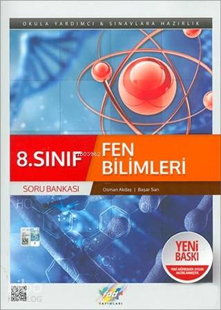 FDD Yayınları 8. Sınıf LGS Fen Bilimleri Soru Bankası FDD 