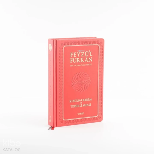 Feyzü'l Furkân Kur'ânı Kerîm ve Tefsirli Meali  (Orta Boy  Ciltli ) Pembe