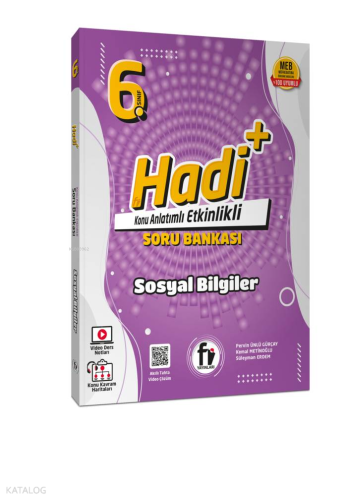 Fi Yayınları 6. Sınıf Hadi+ Sosyal Bilgiler Soru Bankası