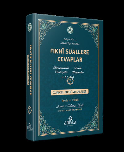 Fıkhi Suallere Cevaplar 7. Cilt Hüsamettin Vanlıoğlu