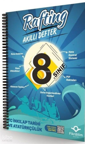 Fikri Bilim 8. Sınıf Tc İnkılap Tarihi Ve Atatürkçülük Akıllı Defter