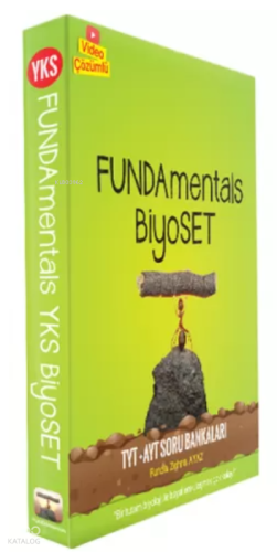 Fundamental Yayınları YKS BiyoSet