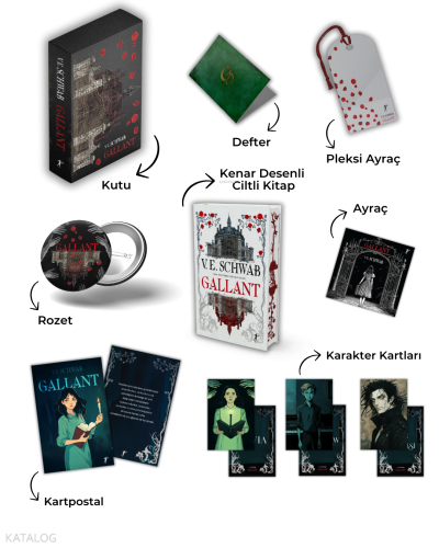Gallant ;Özel Kutulu Set -Ciltli