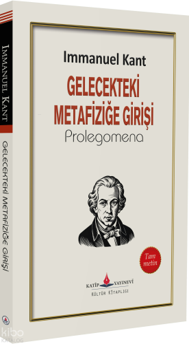 Gelecekteki Metafiziğe Giriş Immanuel Kant