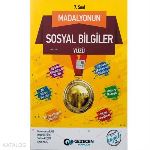 Gezegen Yayınları 7. Sınıf Madalyonun Sosyal Bilgiler Yüzü Gezegen Kol