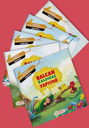 Gezgin Arı Balcan’ın Maceraları (5 Cilt)