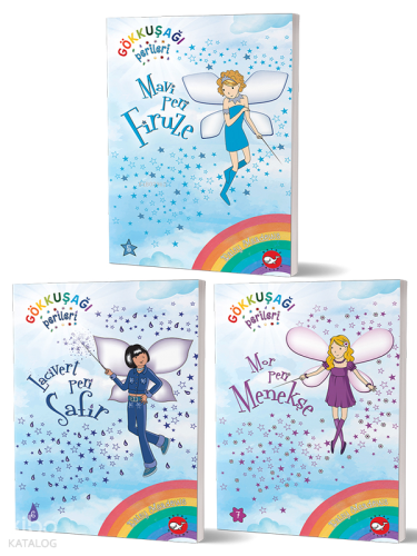 Gökkuşağı Perileri (5-7) Seti - (3 Kitap)