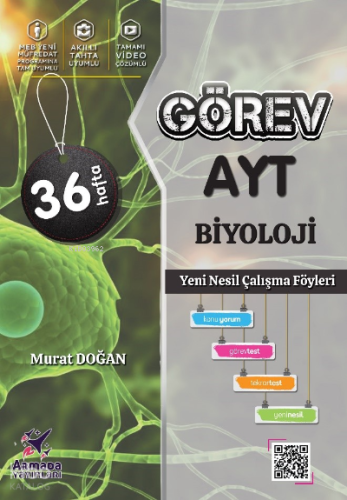 Görev AYT Biyoloji Yeni Nesil Çalışma Föyleri Murat Doğan