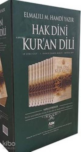 Hak Dini Kur'an Dili (10 Cilt, Büyük Boy, Şamua)