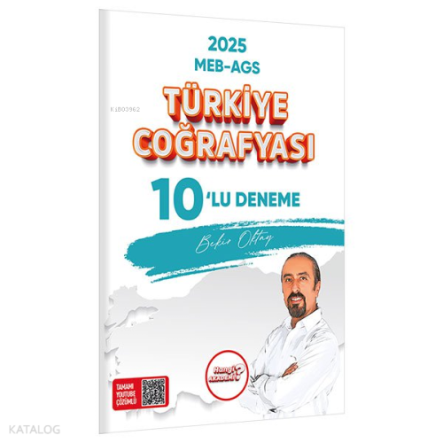 Hangi KPSS 2025 MEB-AGS Türkiye Coğrafyası Video Çözümlü 10 Deneme Sınavı