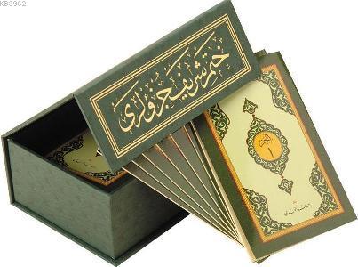 Hatm-i Şerifi Cüzleri; (Hafız Boy, Özel Kutulu, Karton Ciltli)