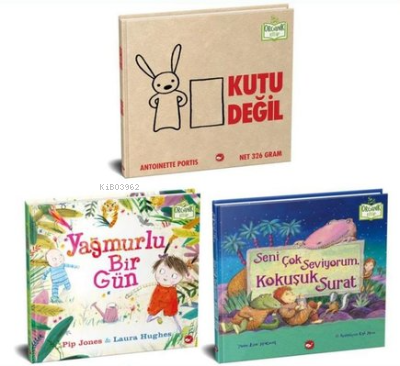 Hayal Gücümü Geliştiriyorum Seti - Organik Kitap (3 Kitap Takım)
