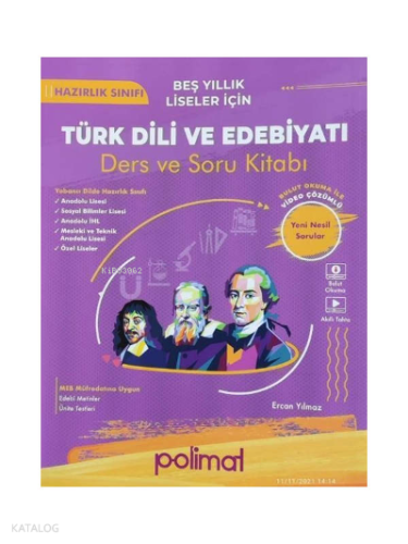 Hazırlık Sınıfı Soru Kitabı / Türk Dili ve Edebiyatı