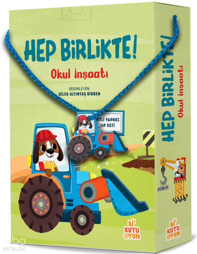 Hep Birlikte Okul İnşaatı Kitap ve Oyun Seti