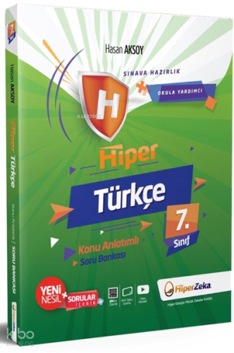 Hiper Zeka 7. Sınıf Hiper Türkçe Konu Anlatımlı & Soru Bankası