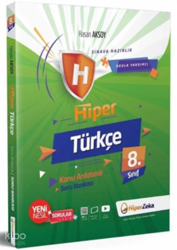 Hiper Zeka 8. Sınıf Hiper Türkçe Konu Anlatımlı & Soru Bankası