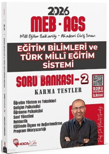 Hoca Kafası 2026 MEB-AGS Eğitim Bilimleri ve Türk Millî Eğitim Sistemi Karma Testler - Soru Bankası - 2