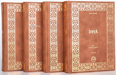 İhya (4 Cilt Takım) (Normal Baskı) İmam-ı Gazali