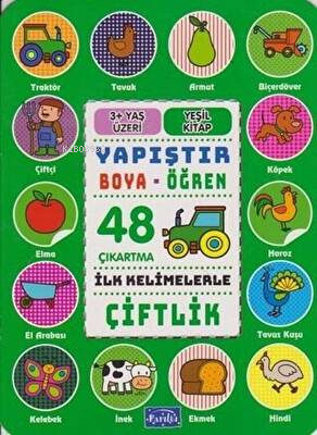 İlk Kelimelerle Yaşantımız Çiftlik Yapıştır Boya