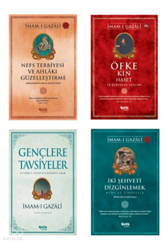 İmam Gazali Nefs Terbiyesi Seti (4 Kitap) İmam Gazali