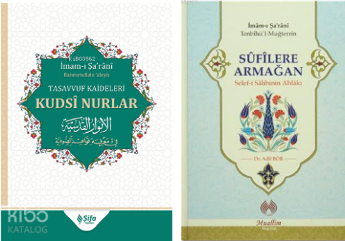 İmam Şarani Tasavvuf Seti Kudsi Nurlar ve Sufilere Armağan (Ciltli) İm