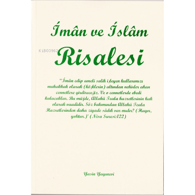 İman ve İslam Risalesi İsmail Fakirullah