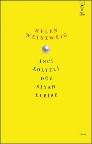 İnci Kolyeli Düz Siyah Elbise