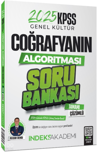 İndeks Akademi 2025 KPSS Coğrafyanın Algoritması Soru Bankası Çözümlü